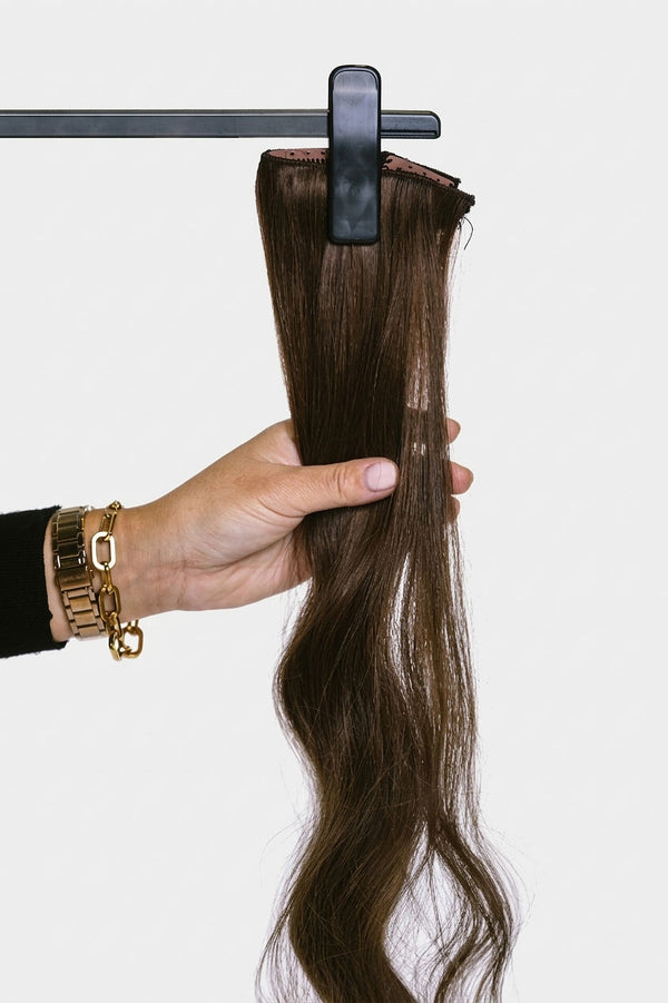 Loxea Hair Clip-ins Espresso Brunette 11